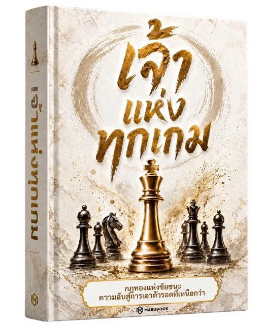 ปกหนังสือ เจ้าแห่งทุกเกม